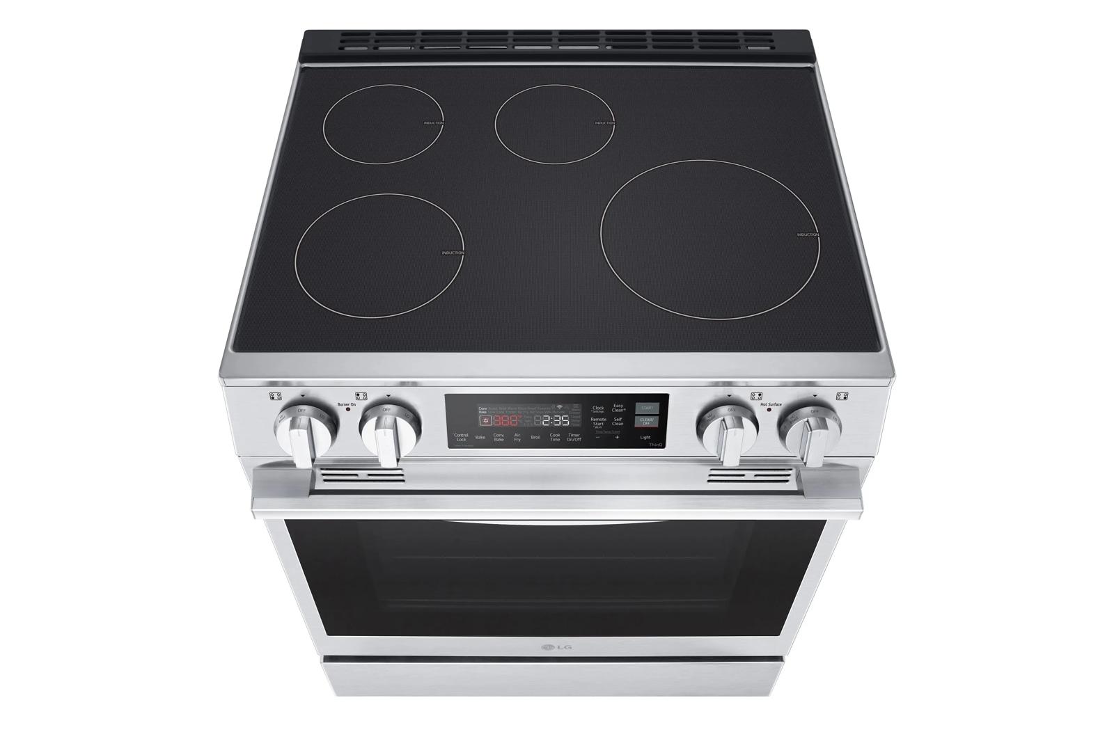Lg LSIL6334XE 6.3 Cu. Ft. Smart Induction Slide-In Range With Probake Convection® And Air Fry