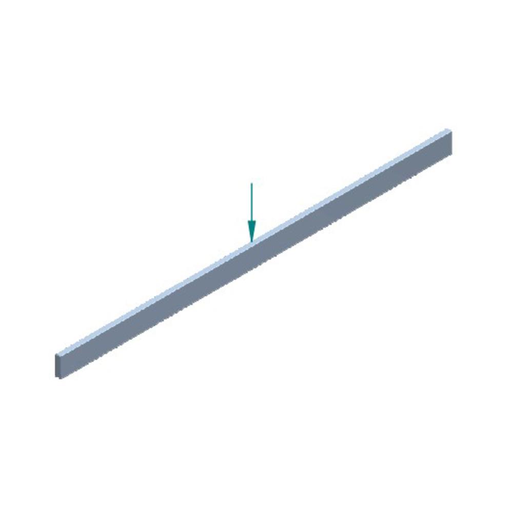 Ilve ES0251011080008 Ilve Parts Es0251011080008 Splashback For M12 Cooker/ St. St.