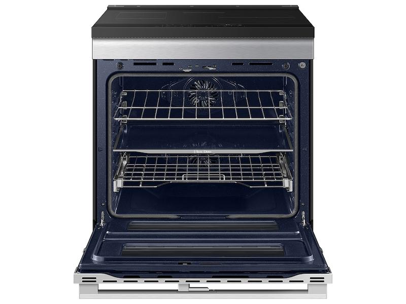 Samsung NSI6DG9550SR Bespoke Smart Slide-In Induction Range 6.3 Cu. Ft. With Flex Duo™ & Ambient Edge Lighting™ In Stainless Steel