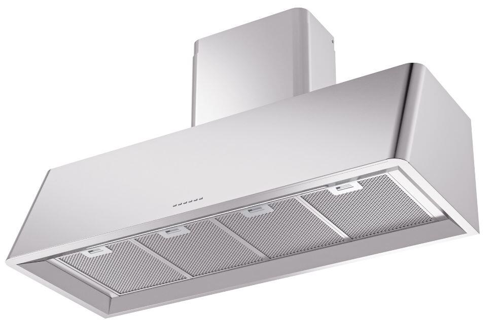 Ilve UAG48SS Nostalgie 48 Inch Stainless Steel Wall Mount Range Hood