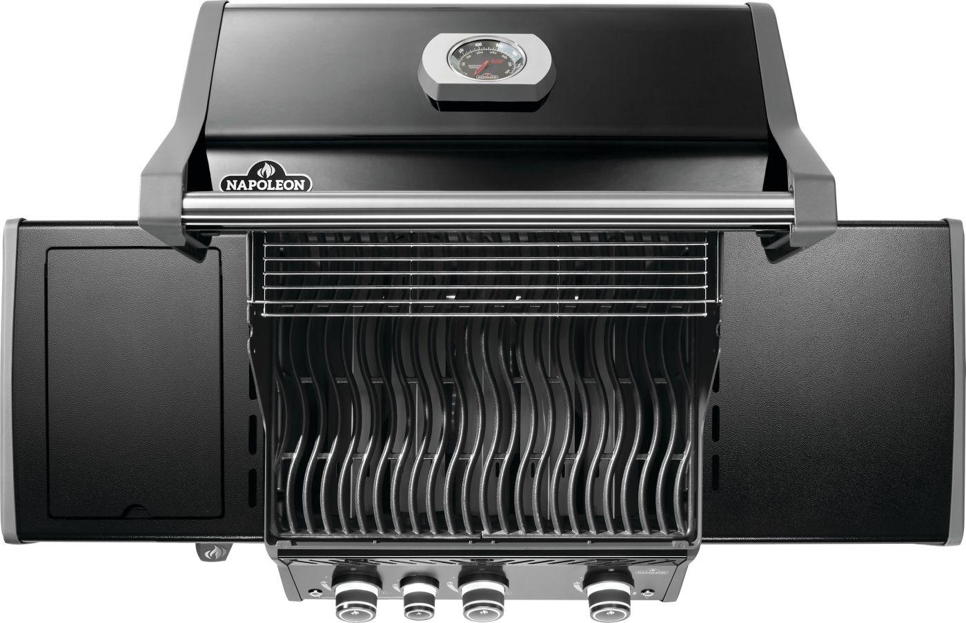 Napoleon Bbq RP425SIBPK2 Rogue Pro 425 Sib With Infrared Side Burner , Propane, Black