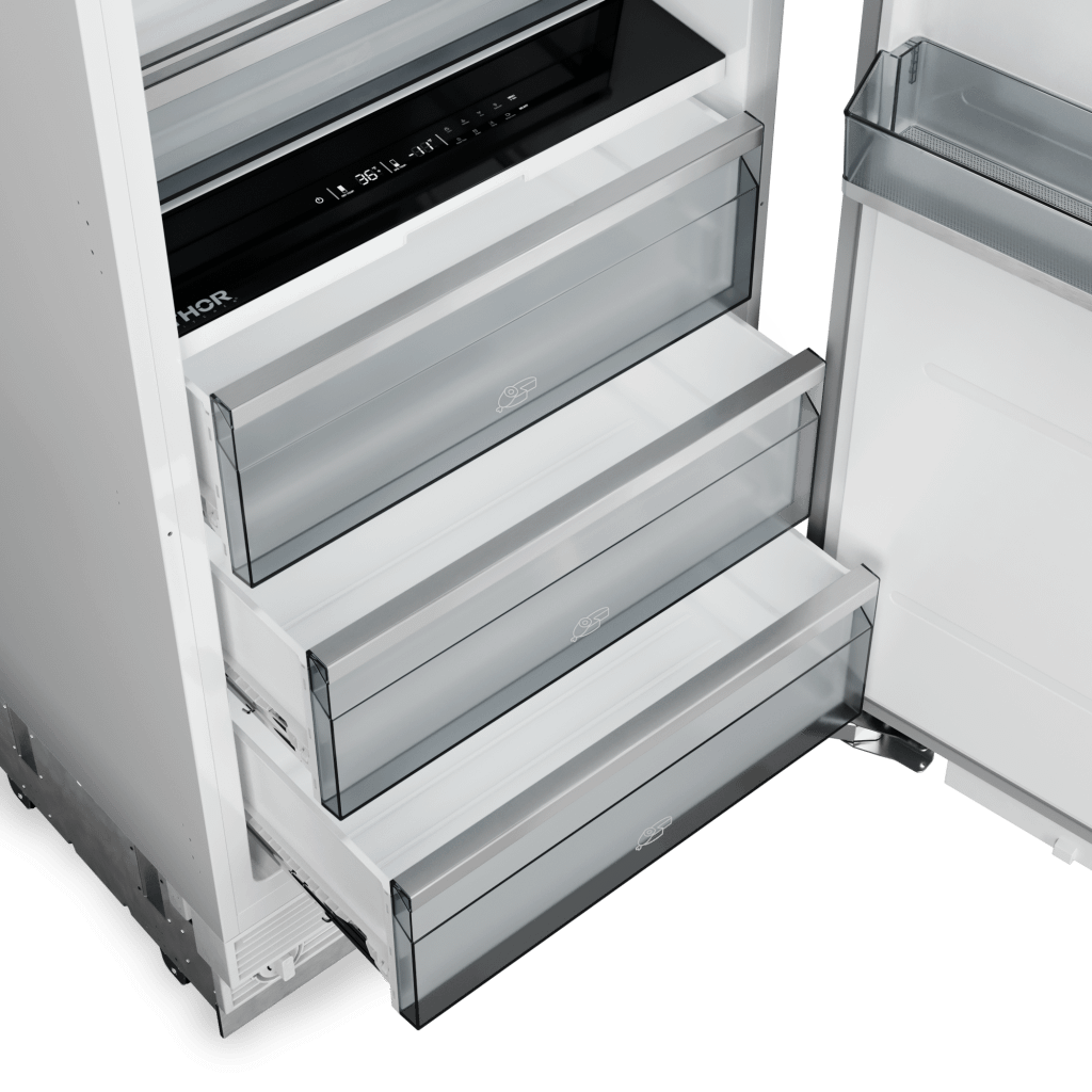 Thor Kitchen XRF30CRF Thor Kitchen 30-Inch Built-In Refrigerator Column, Panel Ready - Xrf30Crf