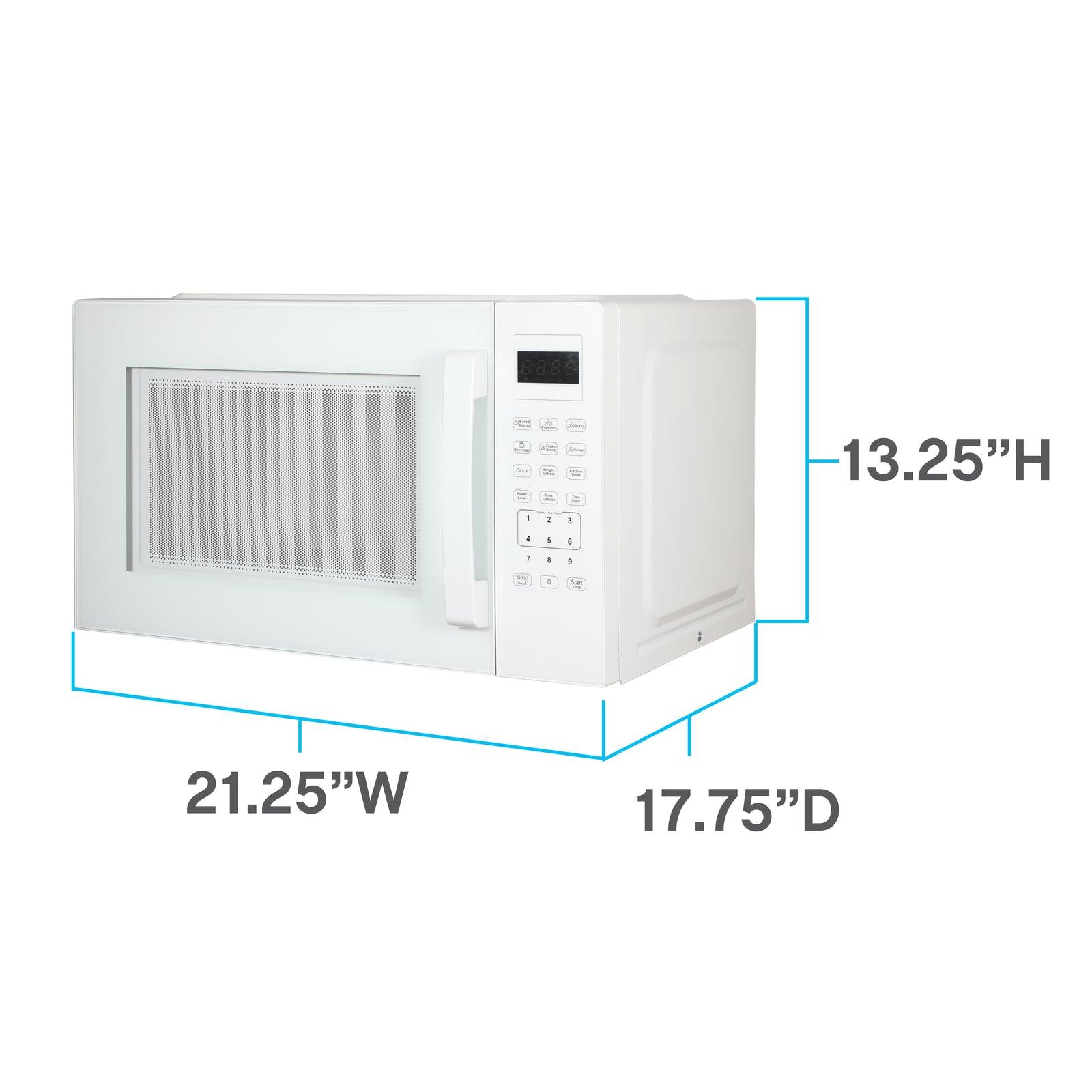 Avanti MT150V3S Avanti 1.5 Cu. Ft. Microwave Oven - Stainless Steel / 1.5 Cu. Ft.