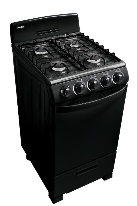 Danby DR203BGLP Danby 20" Wide Gas Range In Black