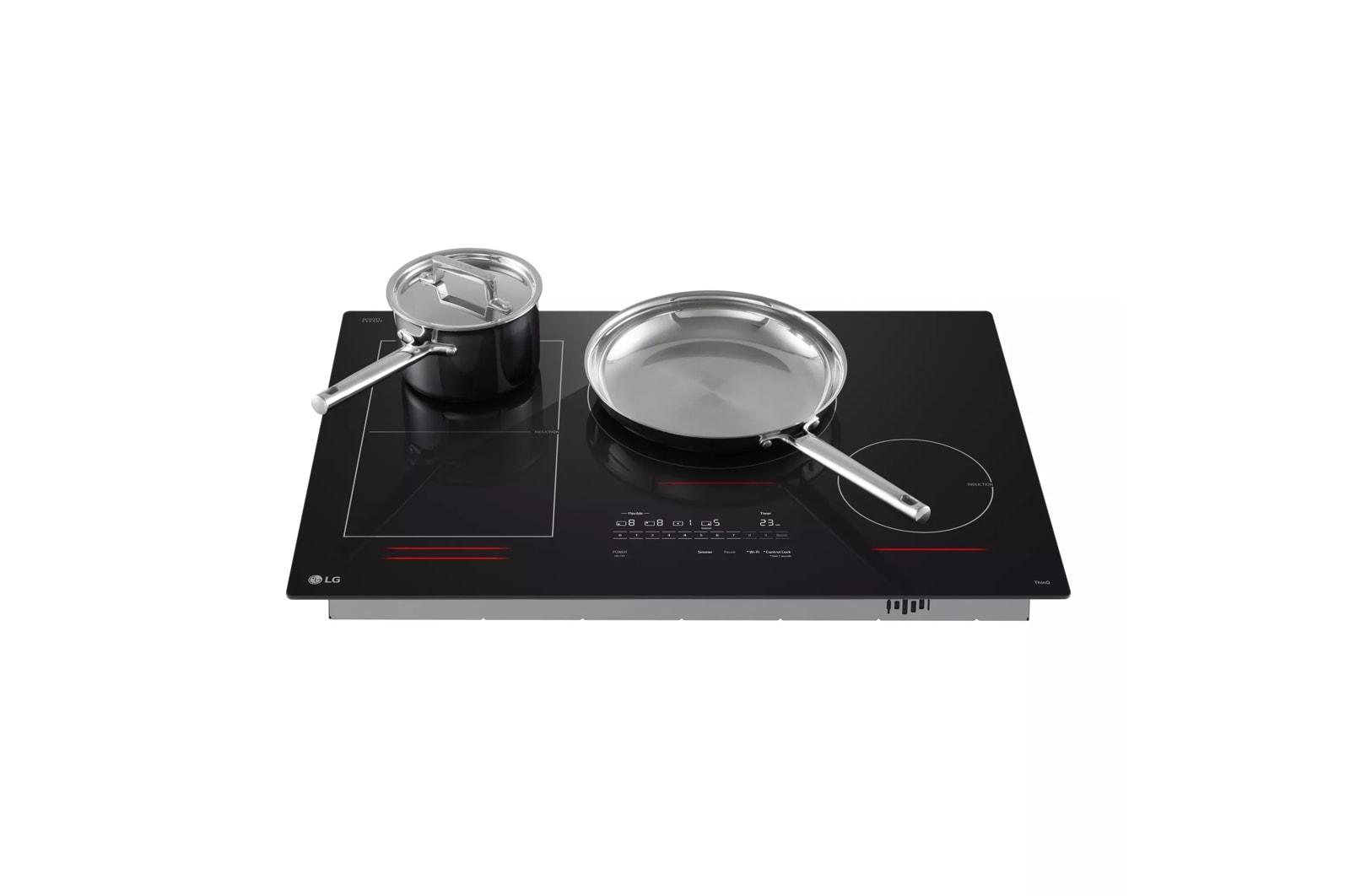 Lg CBIH3017BE 30" Smart Induction Cooktop With Ultraheat™ 5.0Kw Element