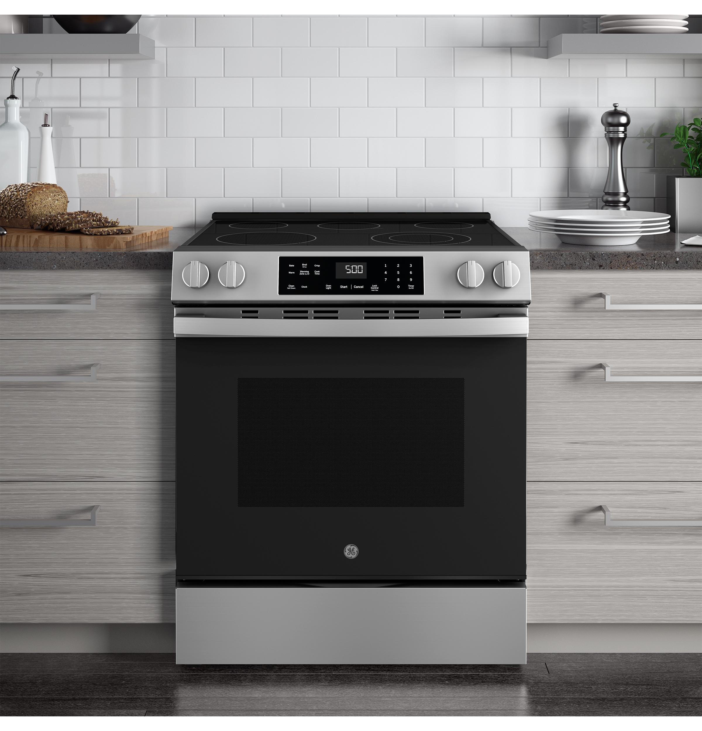 Ge Appliances GRS500PVSS Ge® 30" Slide-In Electric Range