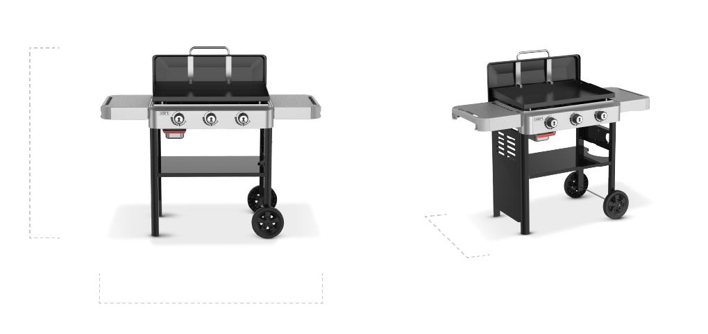Weber 1501005 Weber® 28" Rust-Resistant Griddle - Black