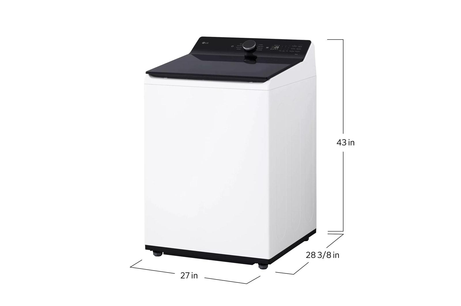Lg WT8400CW 5.5 Cu. Ft. Mega Capacity Smart Top Load Washer With Easyunload™ & Ai Sensing