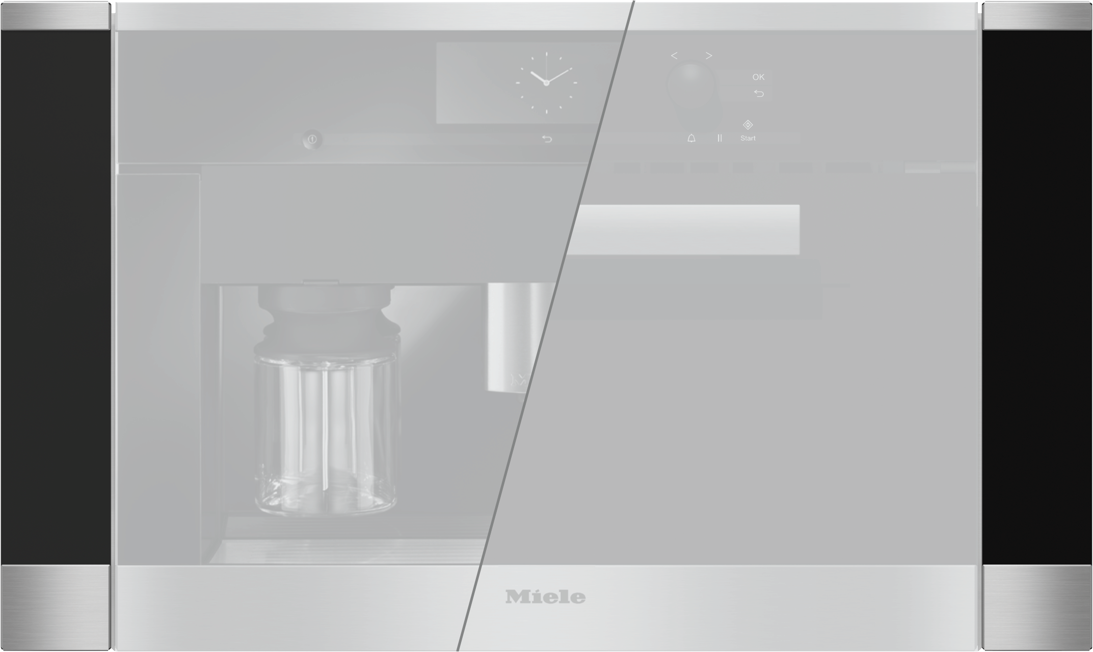Miele EBA6808MC9767500 Eba 6808 Mc - Trim Kit For 30" Niche For Installation Of A Coffee Machine/Microwave Oven With 24" Width X 18" Height