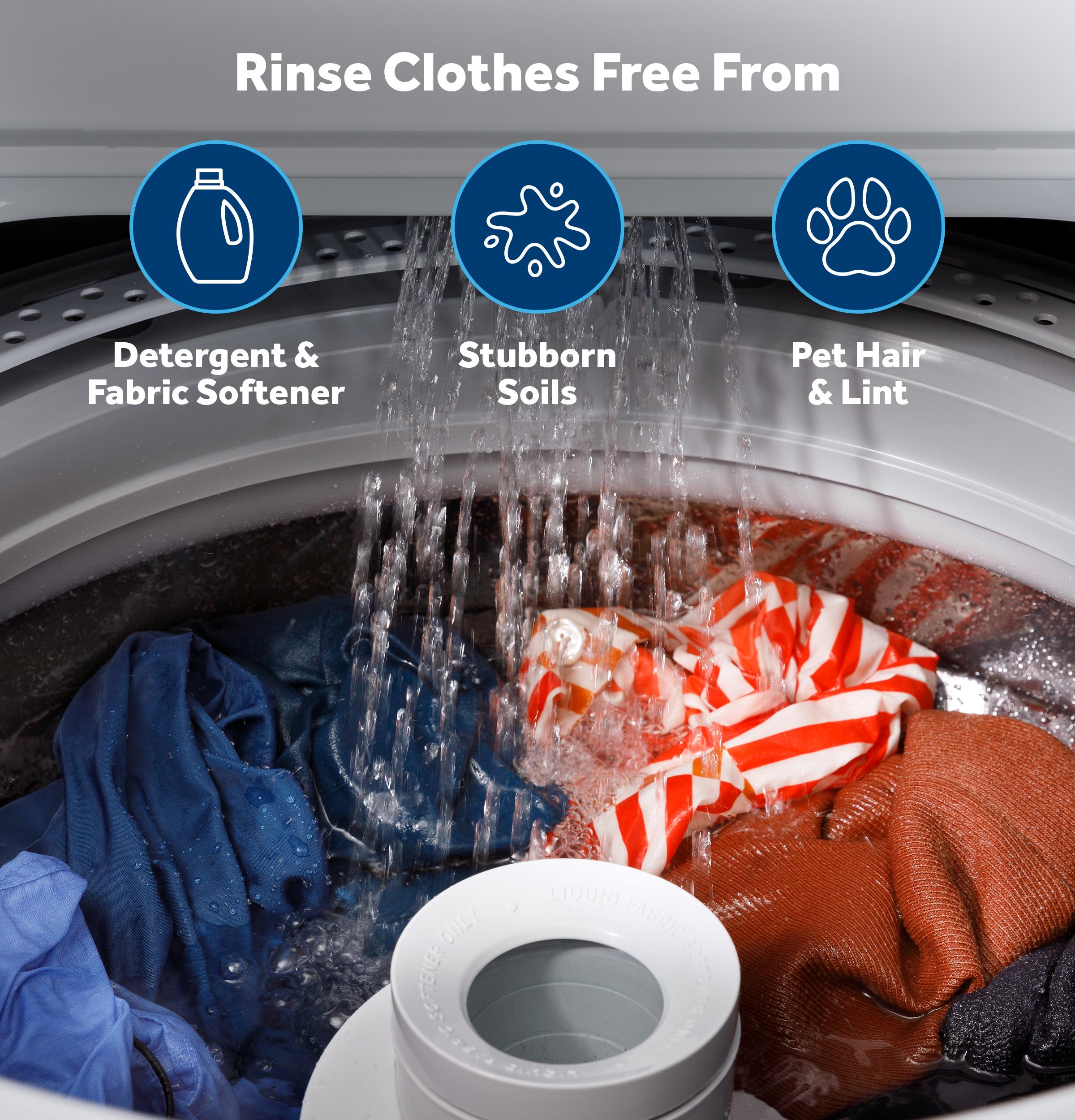 Ge Appliances GTW325ASWWW Ge® 4.0 Cu. Ft. Capacity Washer With Stainless Steel Basket And Water Level Control​