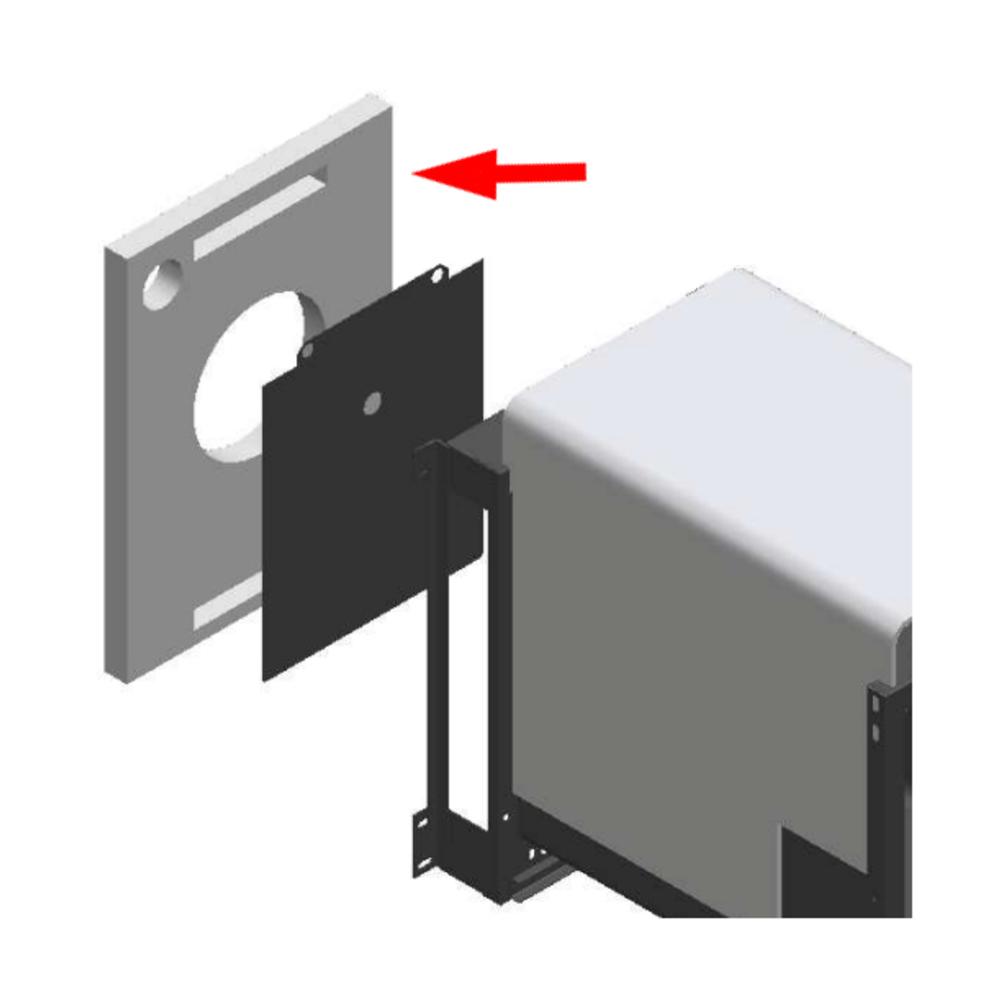 Ilve A10815 Ilve Parts A/108/15 Fiberglass Oven Back 30 (D900)