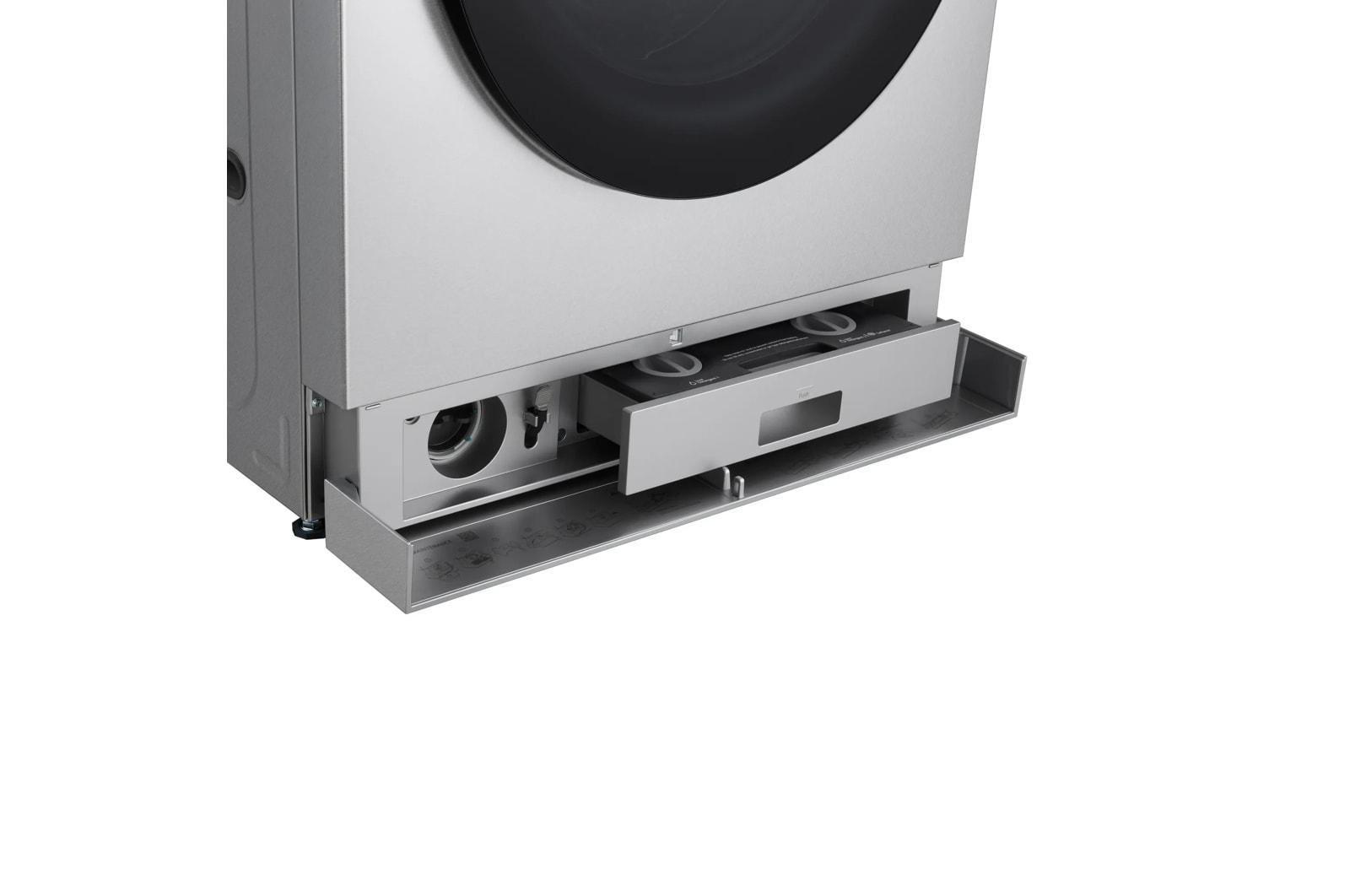 Lg WM9900HSA Lg Signature 5.8 Cu. Ft. Mega Capacity Smart Front Load Washer With Built-In Intelligence, Turbowash® 360(Degree), Ezdispense® And Touch Lcd Control