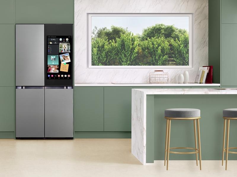 Samsung RF29DB9900QD Bespoke 4-Door Flex™ Refrigerator (29 Cu. Ft.) With Ai Family Hub+™ And Ai Vision Inside™ In Stainless Steel