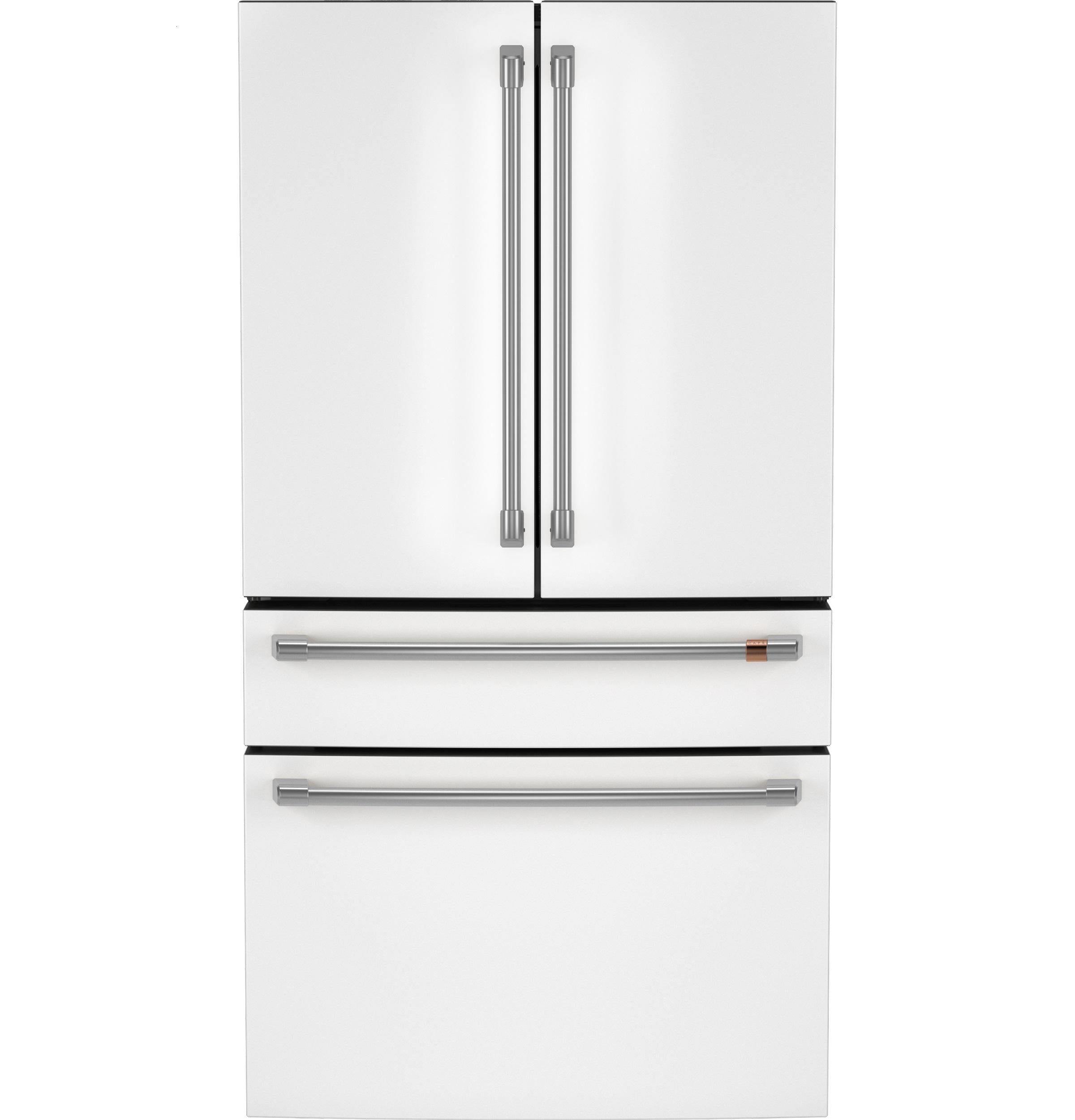 Cafe CJE23DP4WW2 Café™ Energy Star® 23.2 Cu. Ft. Smart Counter-Depth 4-Door French-Door Refrigerator With Dual-Dispense Autofill Pitcher