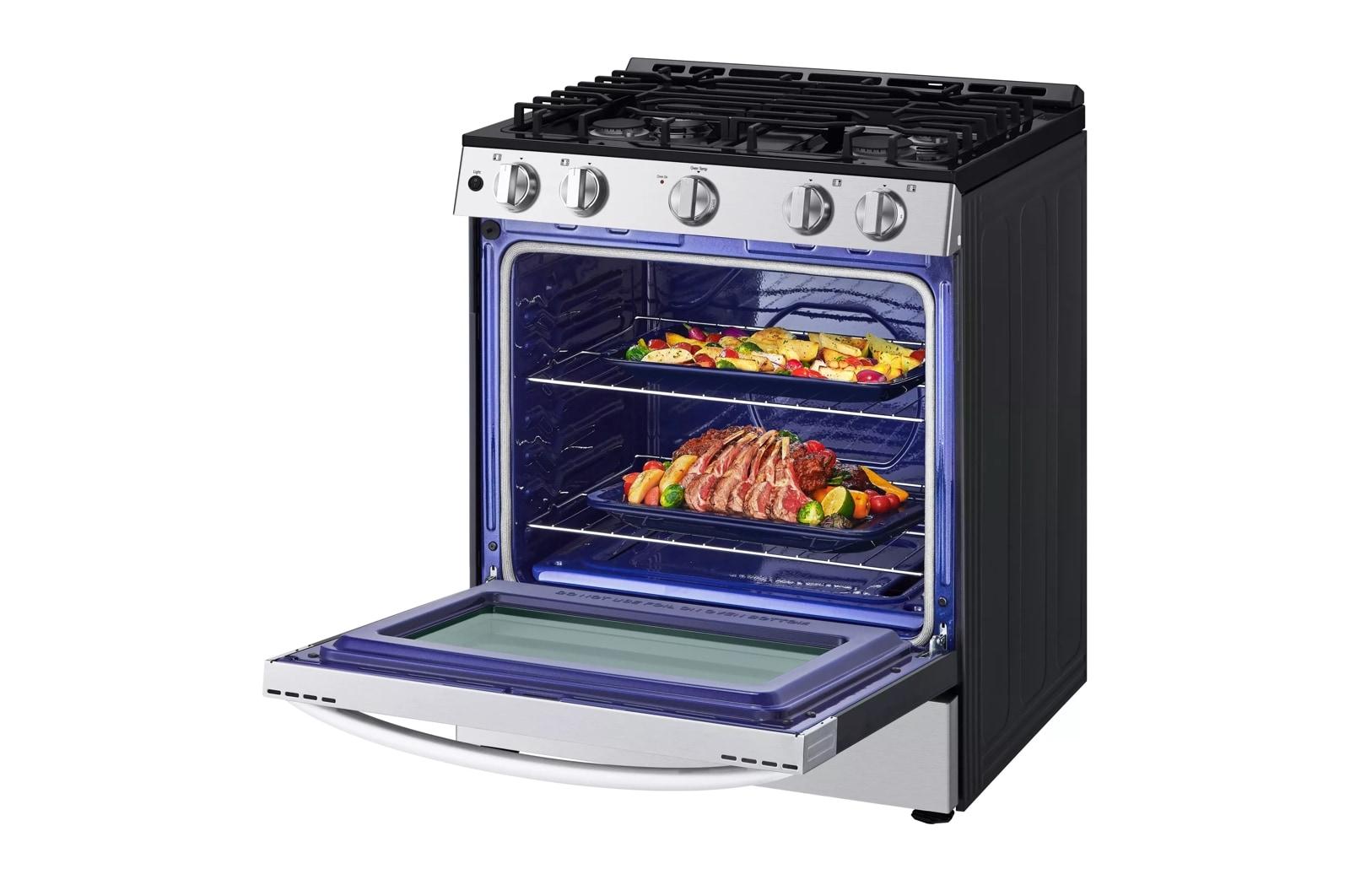 Lg LSGL5830S 5.8 Cu. Ft. Gas Slide-In Range With Easyclean®