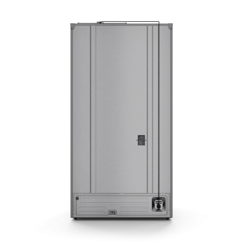 Thor Kitchen RF3621CTD99BRZ 36 Inch 20.3 Cu Ft French Door Counter Depth Refrigerator With Ice Maker In Stainless Steel/Bronze Gordon Ramsay Series - Rf3621Ctd99-Brz