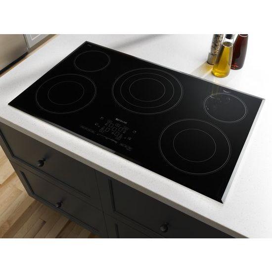 Jennair JEC4536BB 36-Inch Electric Radiant Cooktop With Glass-Touch Electronic Controls