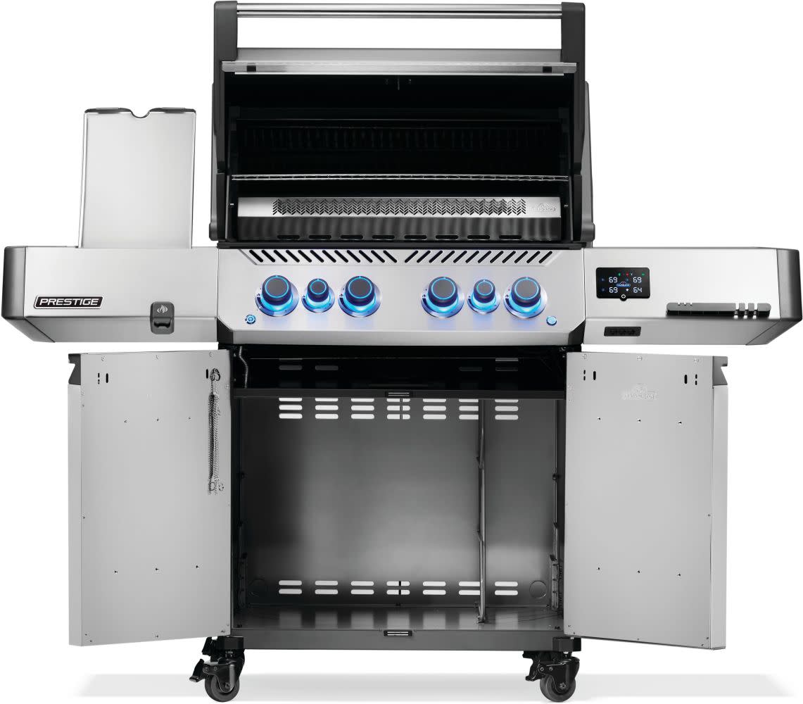 Napoleon Bbq P500VXRSIBPSS Prestige 500 Connected Rsib With Infrared Side And Rear Burner , Propane, Stainless Steel