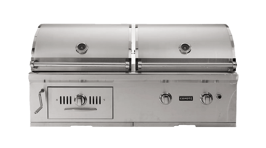 Coyote CH50LP 50" Hybrid Gas And Charcoal Grill