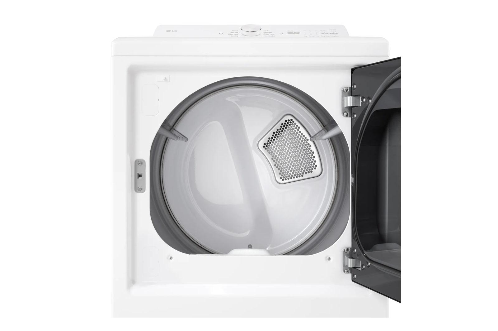 Lg DLG8201W 7.3 Cu. Ft. Ultra Large Capacity Rear Control Gas Dryer With Ai Sensing And Thinq® Smart Features
