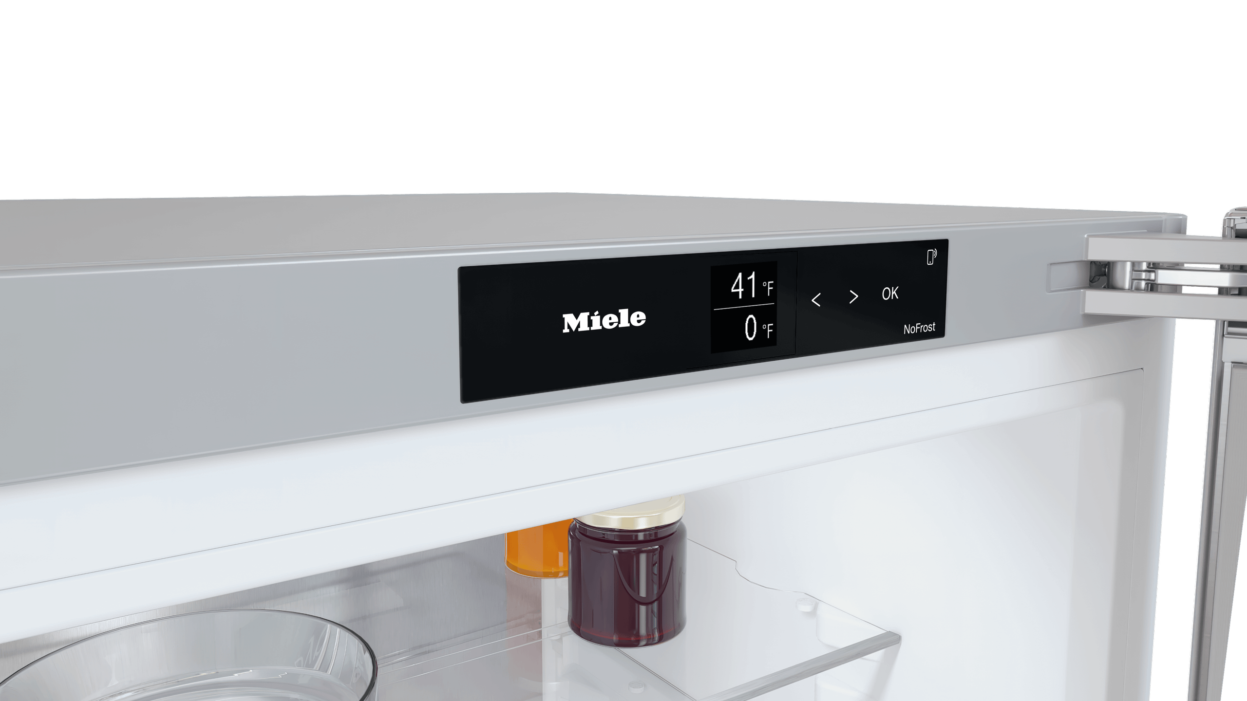 Miele KFN4799DDENA Kfn 4799 Dde Na Stainless Steel/Cleansteel - Freestanding Fridge-Freezer With Dailyfresh, Nofrost, And Icemaker For Fresh Ice Cubes Any Time.