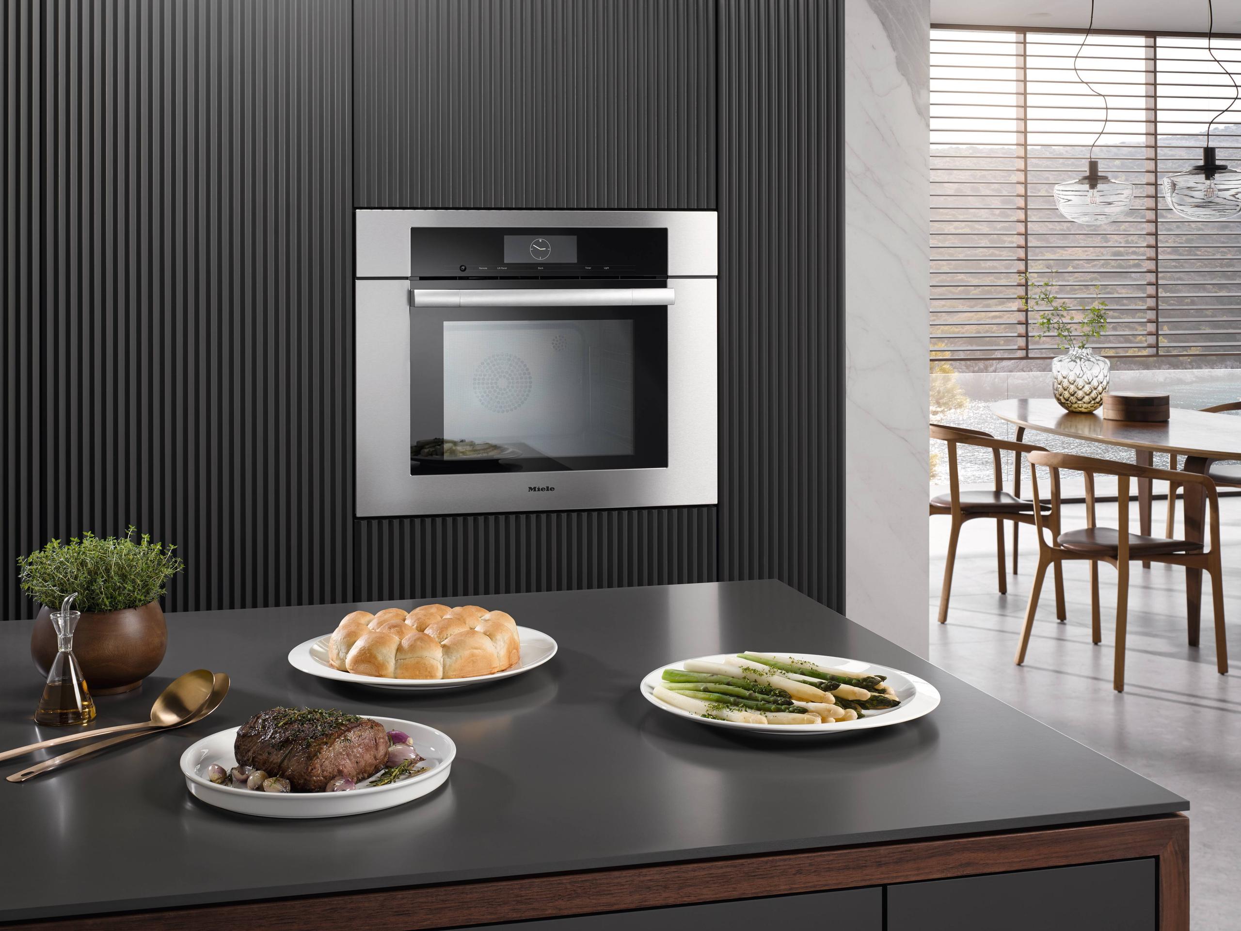 Miele DGC7780CTS Dgc 7780 - 30" Combi-Steam Oven Xxl For Steam Cooking, Baking, Roasting With Roast Probe + Menu Cooking.