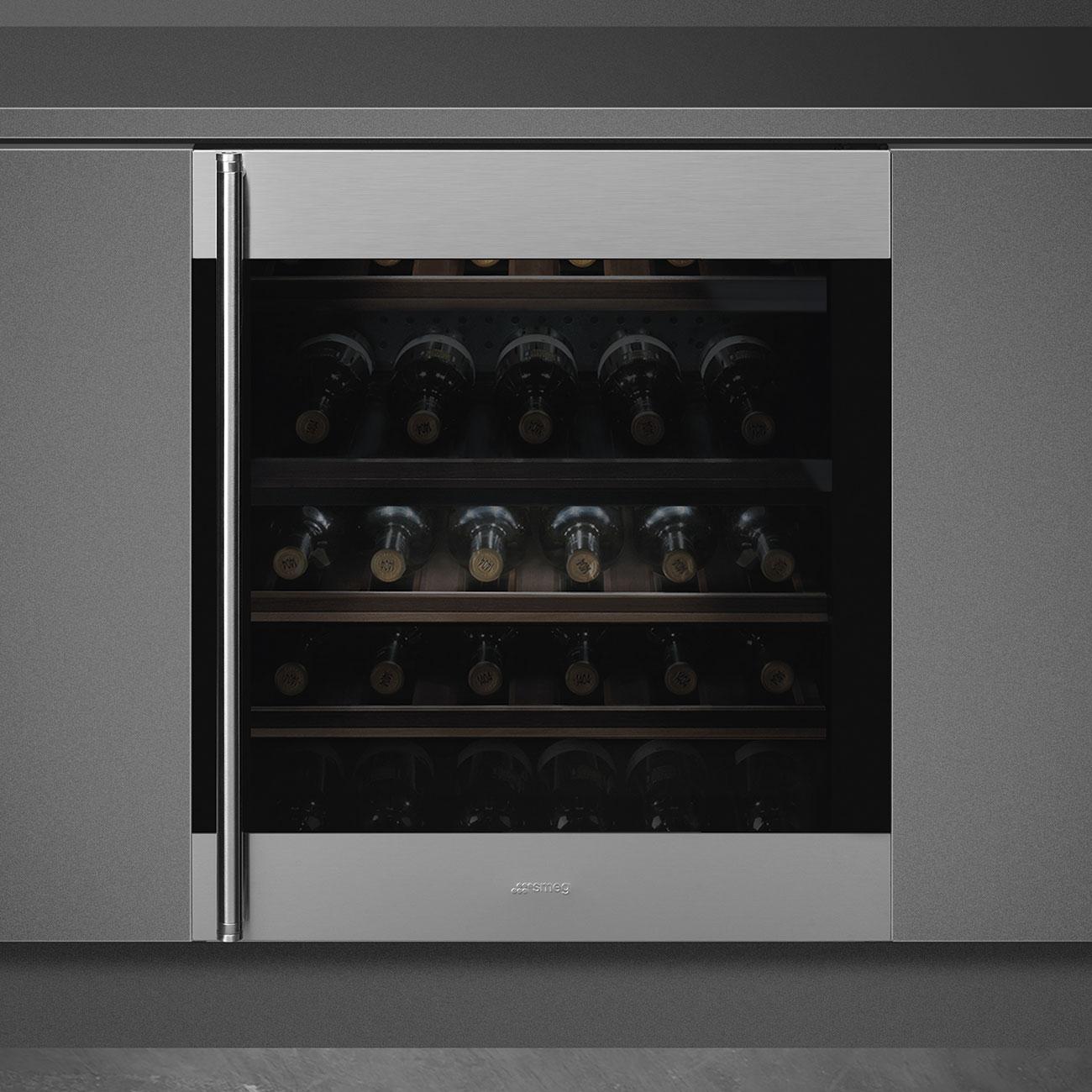 Smeg CVIU338RX1 Wine Coolers Stainless Steel Cviu338Rx1