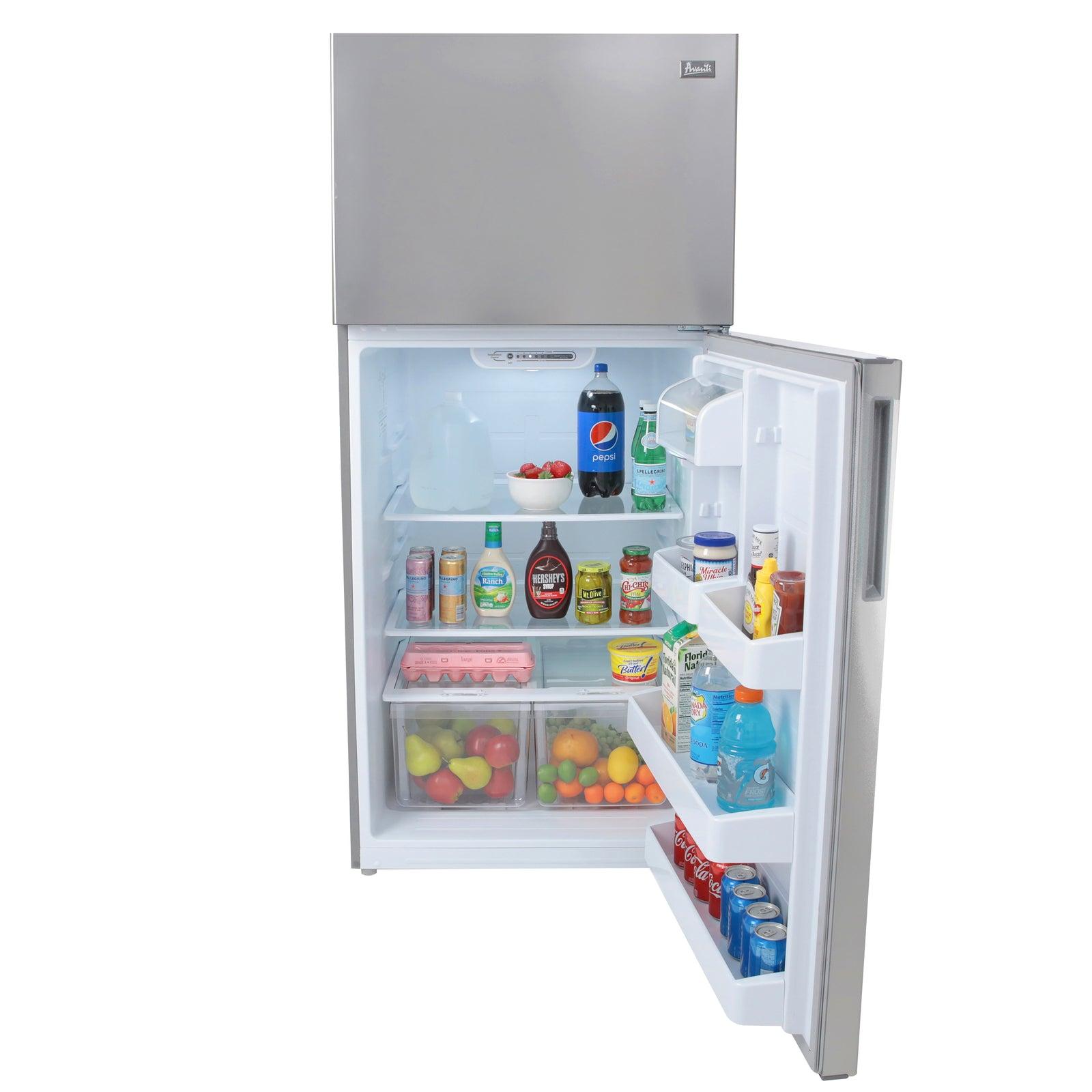 Avanti FF18D0W4 Avanti Frost-Free Apartment Size Refrigerator, 18.0 Cu. Ft. - White / 18 Cu. Ft.