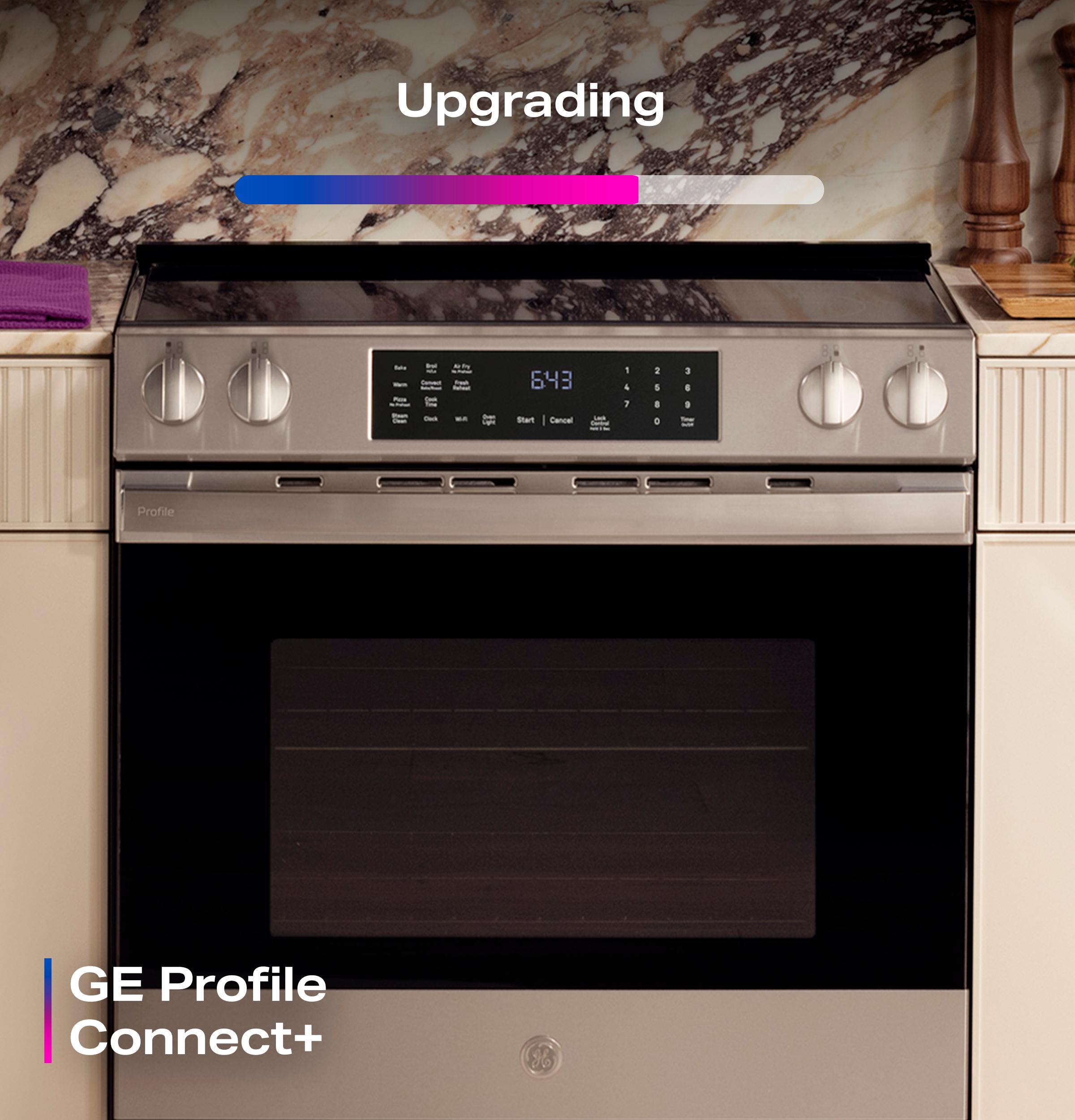 Ge Appliances PHS700AYFS Ge Profile™ Energy Star® 30" Smart Slide-In Induction And Convection Range With No Preheat Air Fry And Easywash™ Oven Tray