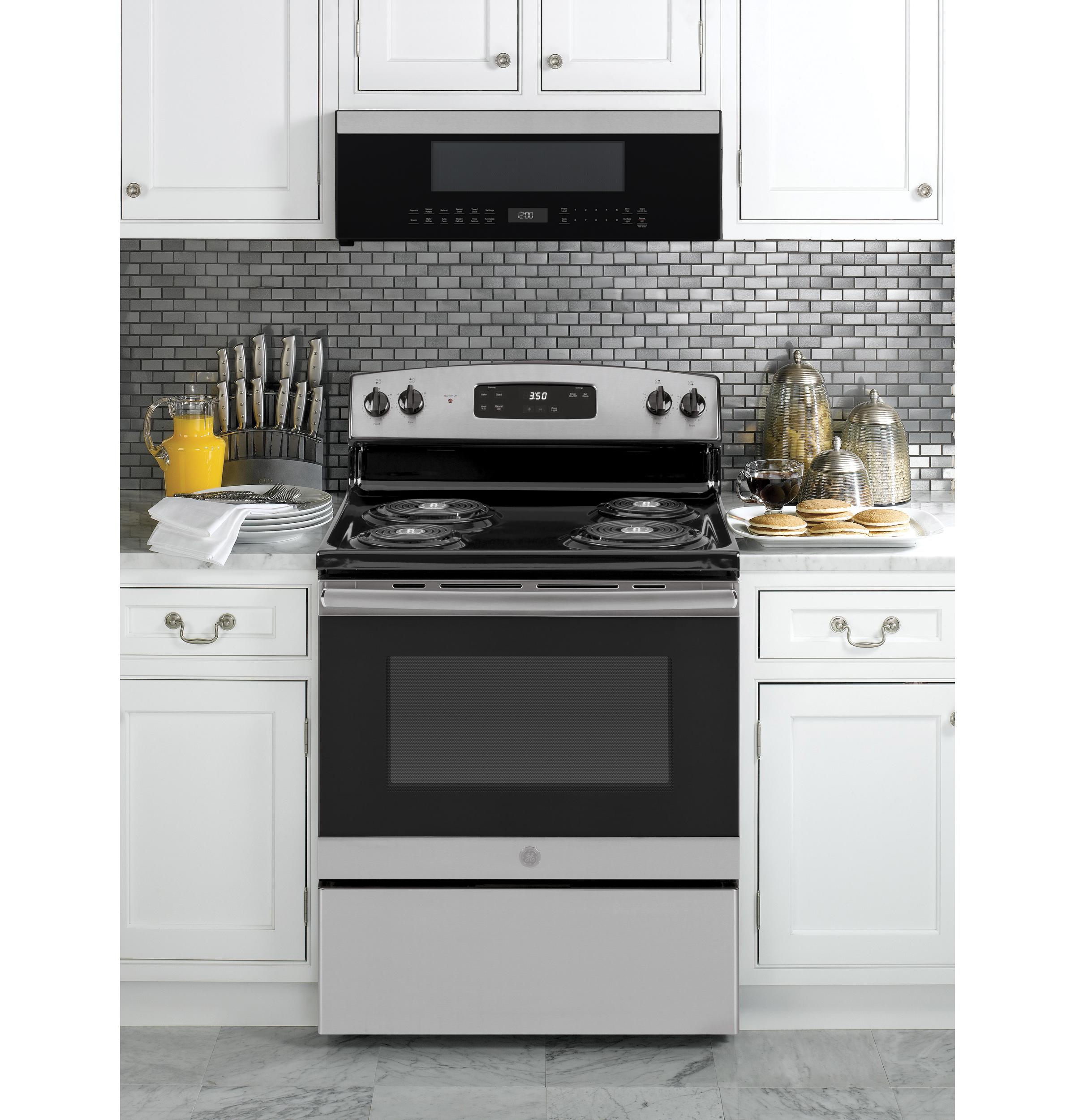 Haier UVM9125STSS 1.2 Cu. Ft. Over-The-Range Low Profile Sensor Microwave Oven