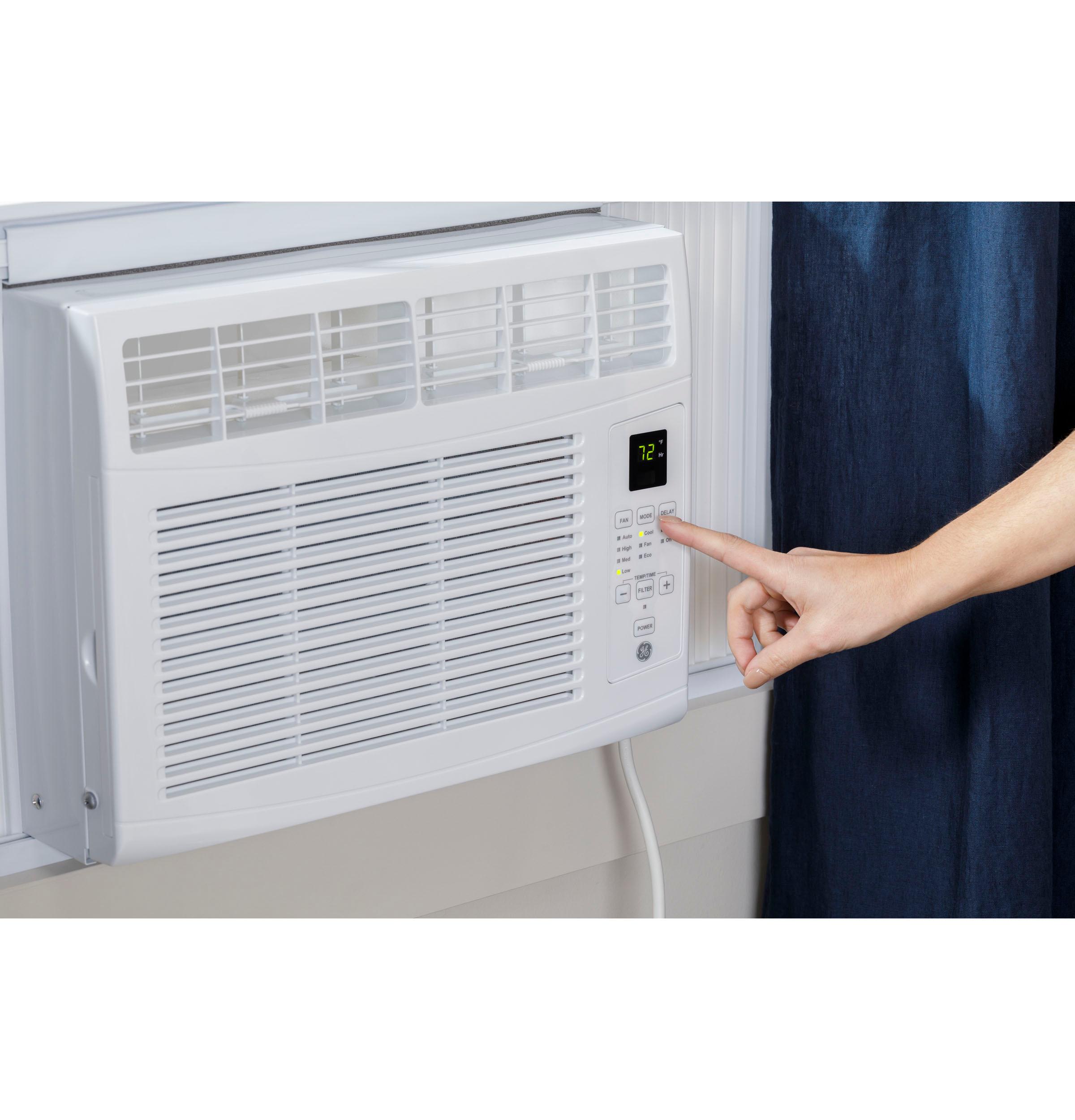 Ge Appliances AHNE05BC Ge® 5,000 Btu Electronic Window Air Conditioner For Small Rooms Up To 150 Sq Ft.