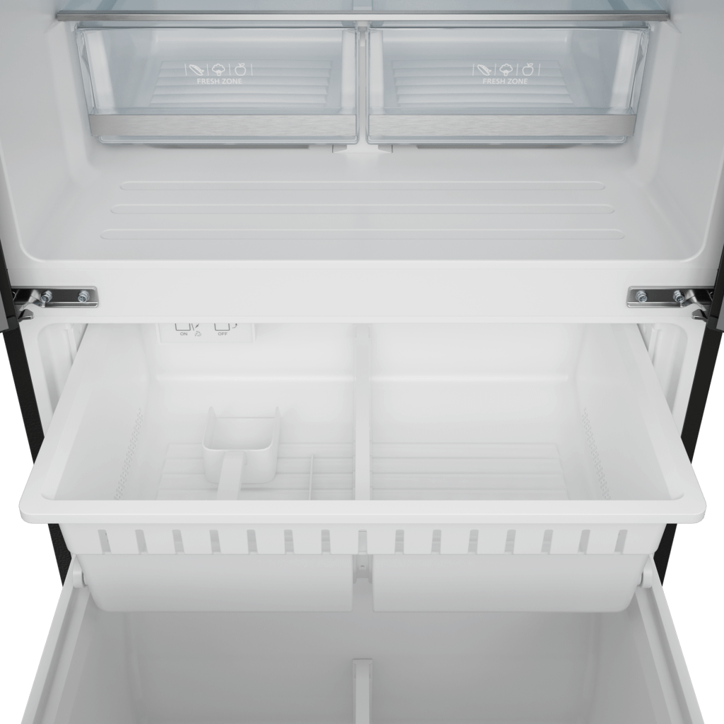 Thor Kitchen RF3017FFD00RSG 30 Inch 17.7 Cu Ft French Door Counter Depth Refrigerator With Ice Maker In Black/Rose Gold Gordon Ramsay Series - Rf3017Ffd00-Rsg
