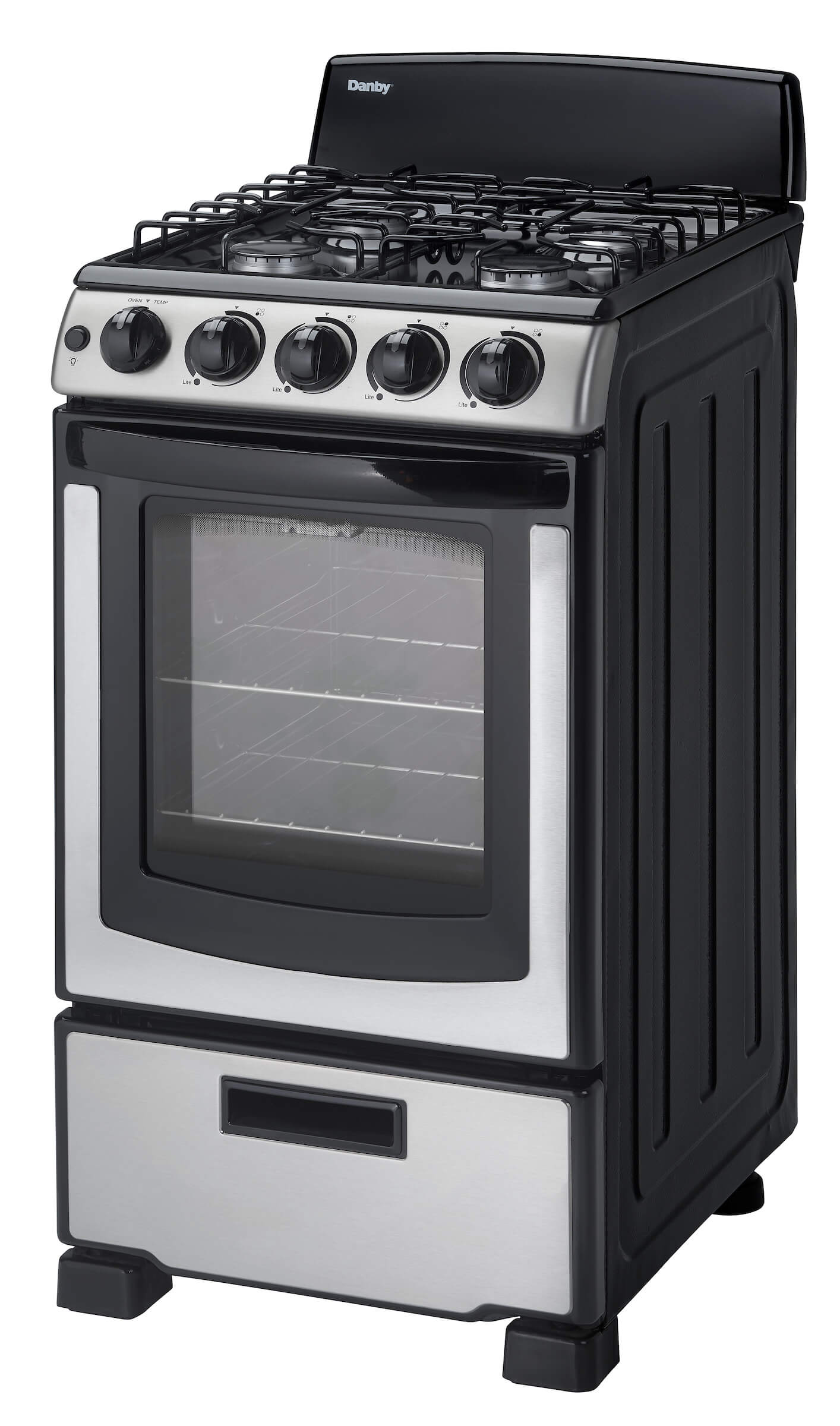 Danby DR203BSSGLP Danby 20" Wide Gas Range In Stainless Steel