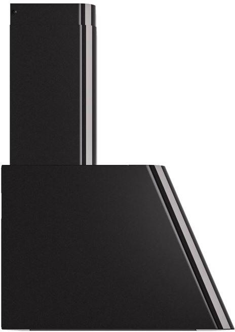 Ilve UAG40BK Nostalgie 40 Inch Glossy Black Wall Mount Range Hood