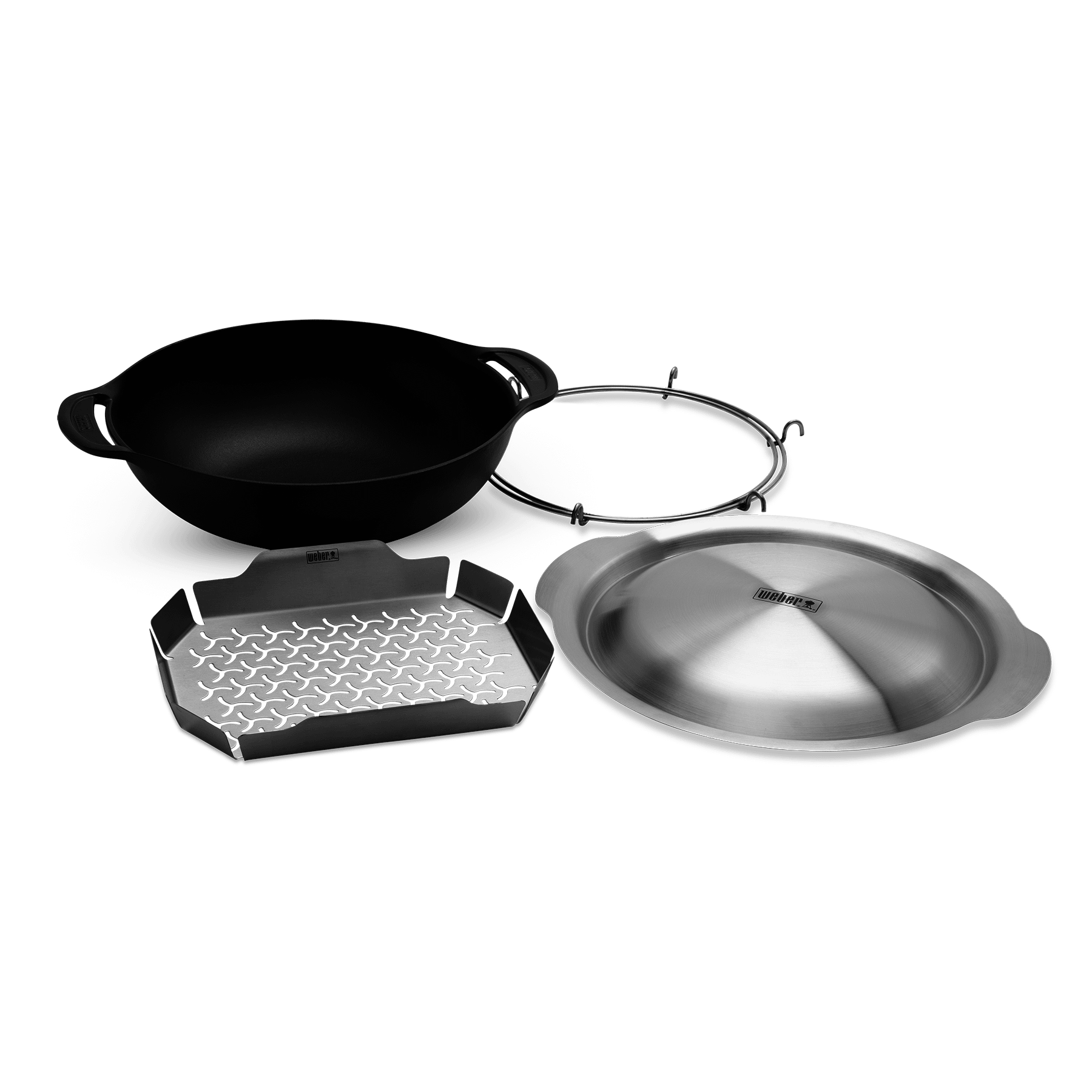 Weber 7606 Weber Crafted Wok & Steamer