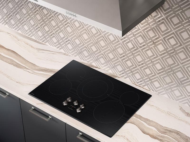 Samsung NZ36FG5332RK 36" Electric Energy Star® Certified Cooktop With 5 Elements In Black