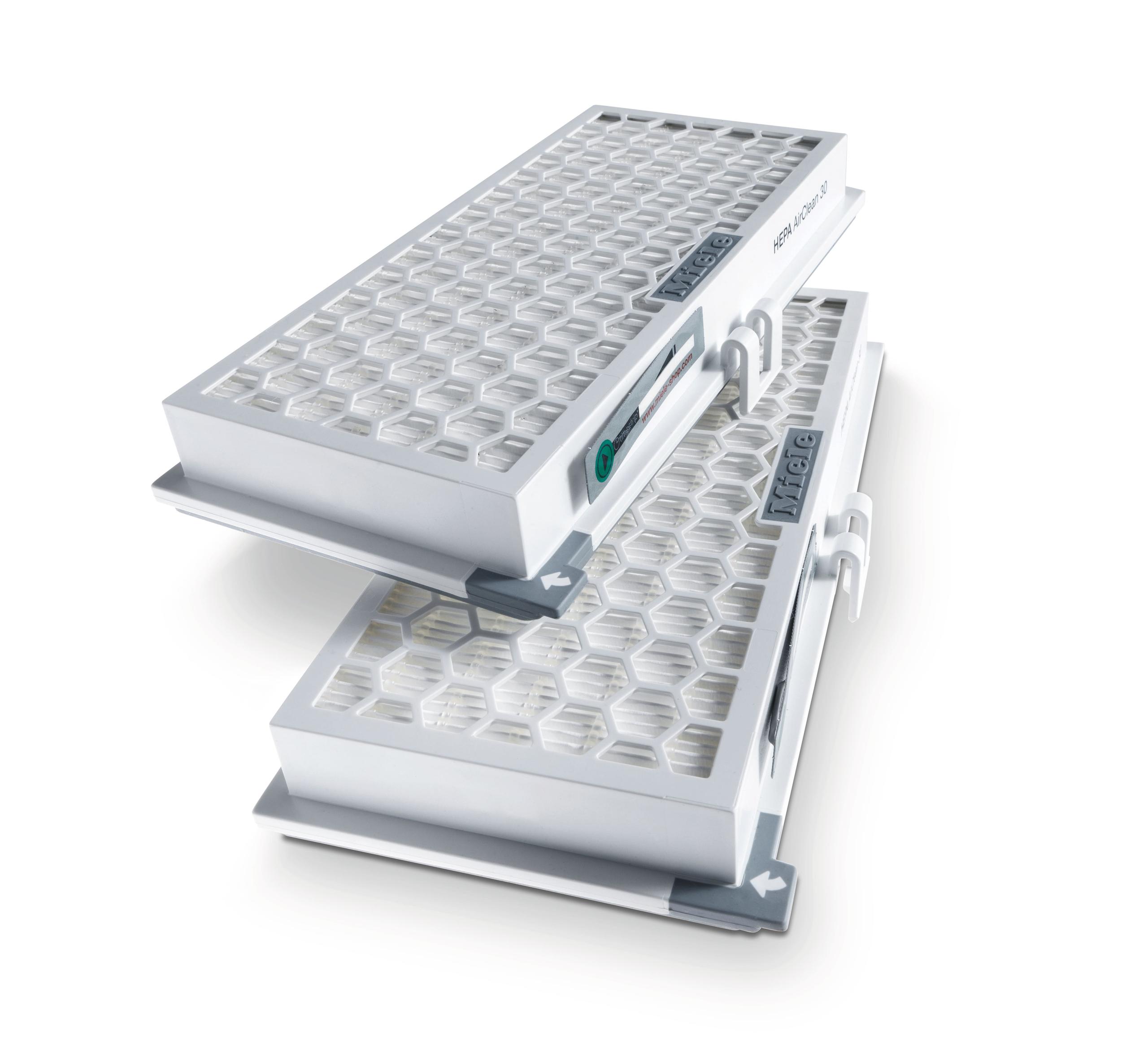 Miele SFHA302 Xl Pack Hepa Airclean Filter - Twin Pack - For Two Years Of Clean Air