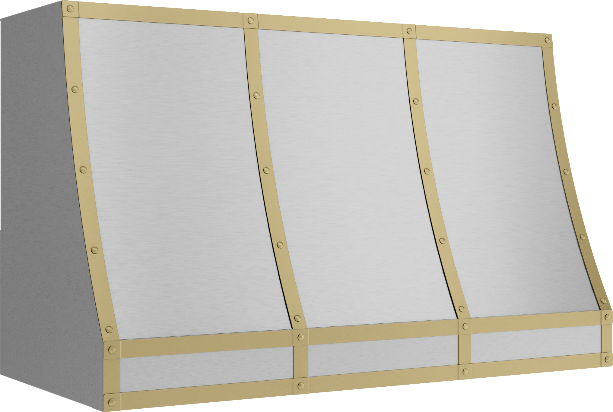 Zephyr BKFT48ASG Forte Hood Banding Kit, 48In, Satin Gold