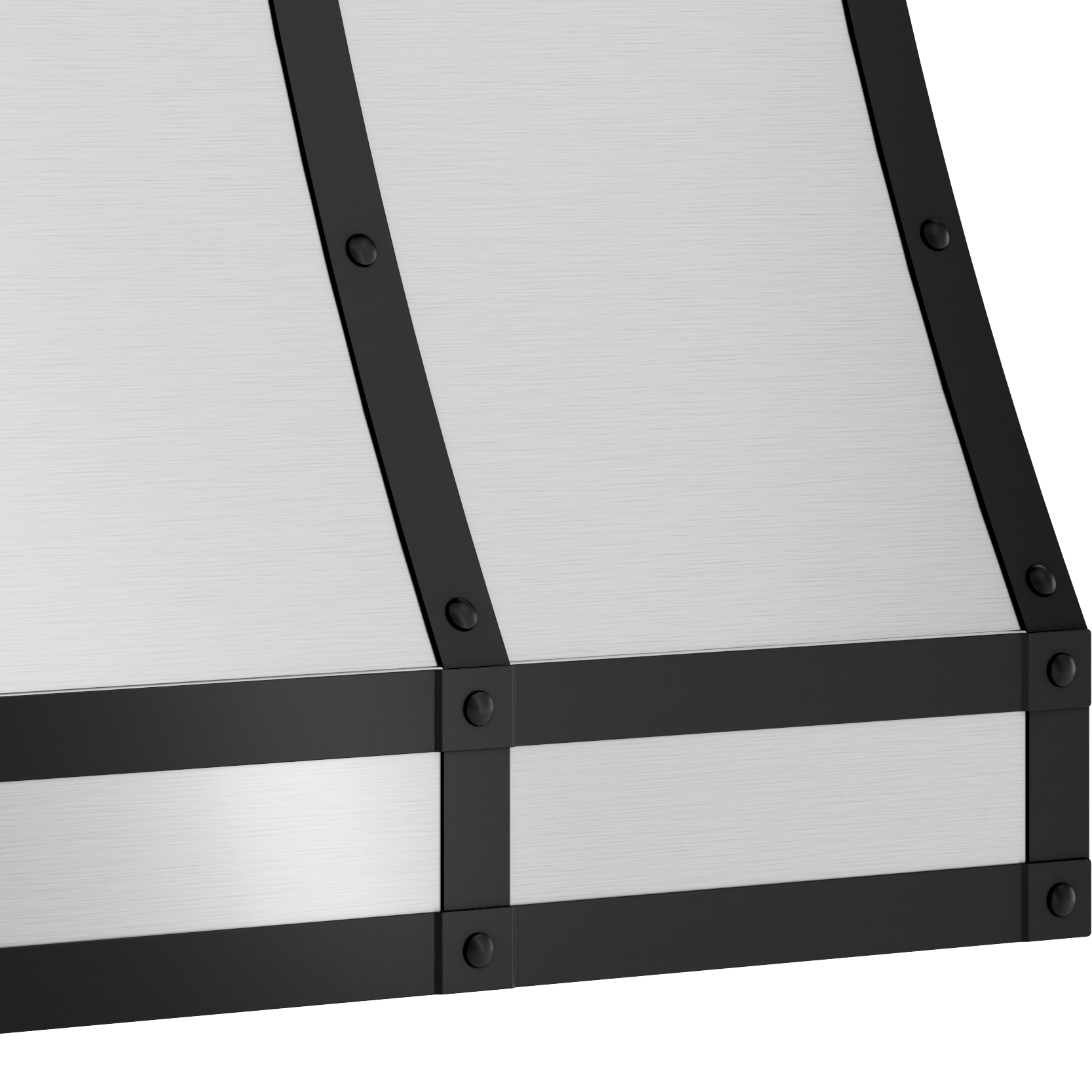 Zephyr BKDC13612AMB Duct Cover Banding Kit, 36In X 12In, Matte Black