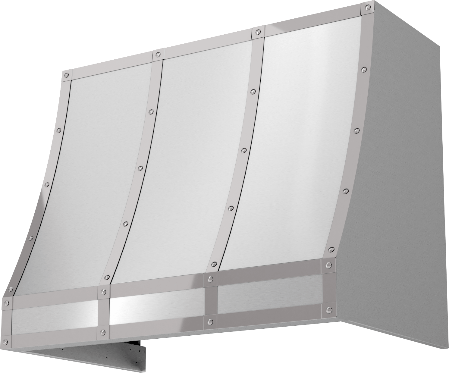 Zephyr CHFT36ASX Forte Wall Custom Hood, 36In, Ss, Body Only Insert Sold Separately