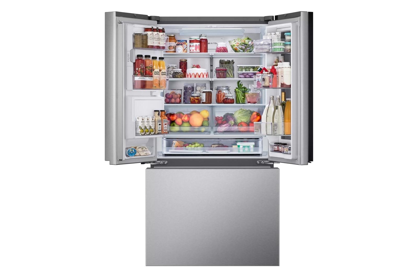 Lg LF31S6360S 31 Cu. Ft. Smart Standard-Depth Max™ French Door Refrigerator With Instaview® Door-In-Door®