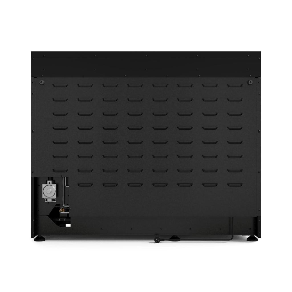 Thor Kitchen RSG48EBLPSS 48 Inch Professional Lp Range With Pro-Style Knobs In Black/Stainless Steel Gordon Ramsay Series - Rsg48Eblp-Ss