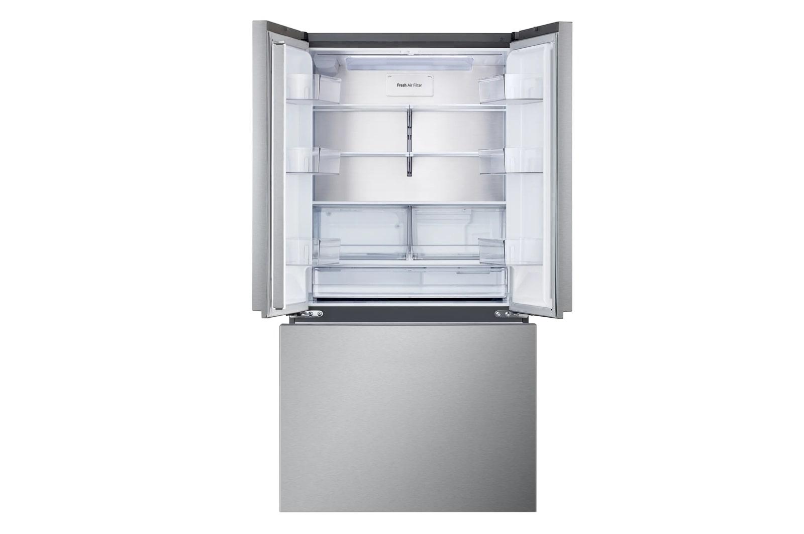 Lg LF25Z6211S 25 Cu. Ft. Counter-Depth Max™ With Zero Clearance™ 3-Door French Door Refrigerator With Thin Door Design
