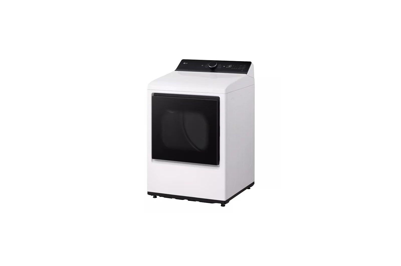 Lg DLG8401WE 7.3 Cu. Ft. Ultra Large Capacity Rear Control Gas Dryer With Lg Easyload™ Door And Ai Sensing