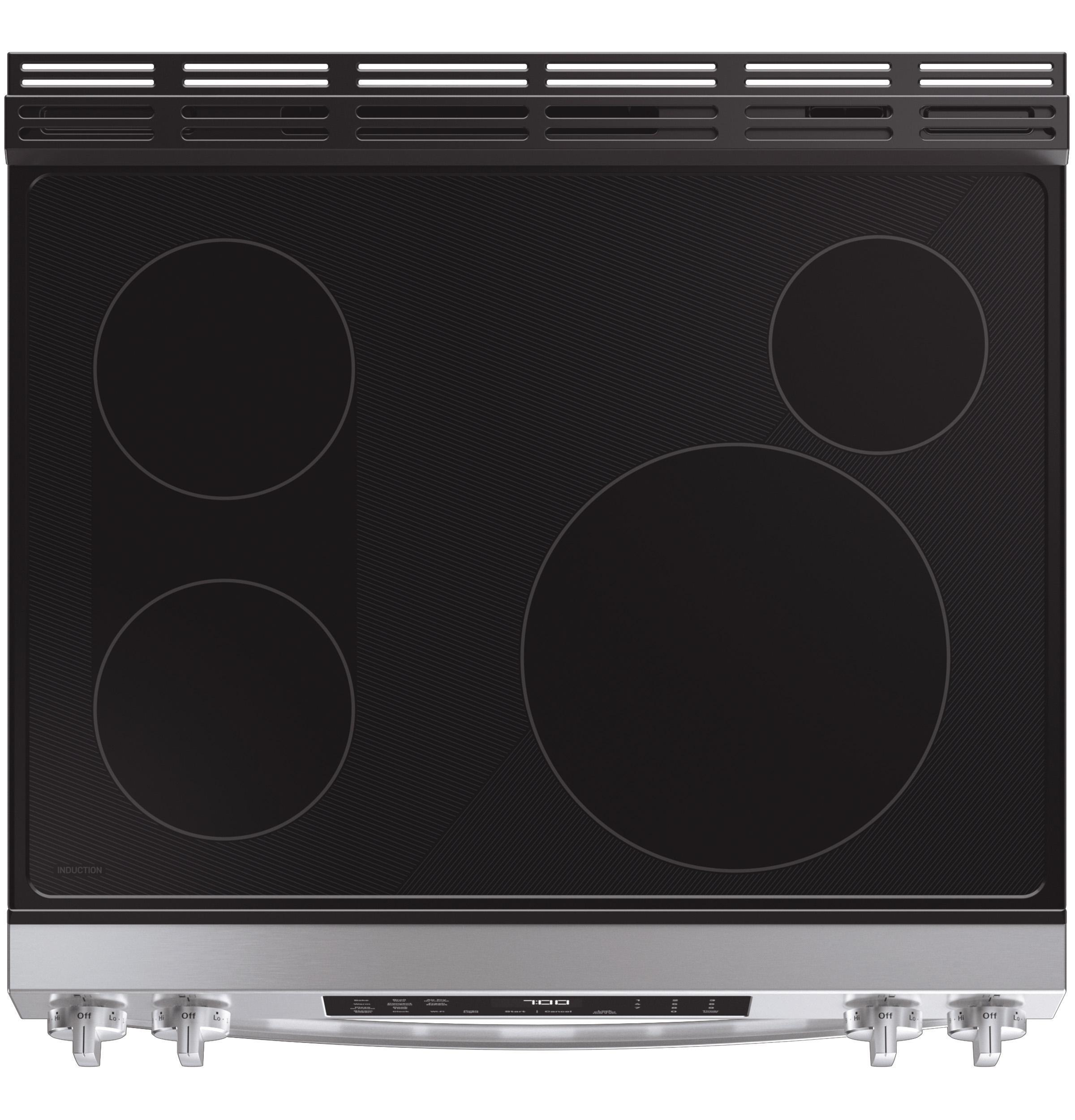Ge Appliances PHS700AYFS Ge Profile™ Energy Star® 30" Smart Slide-In Induction And Convection Range With No Preheat Air Fry And Easywash™ Oven Tray