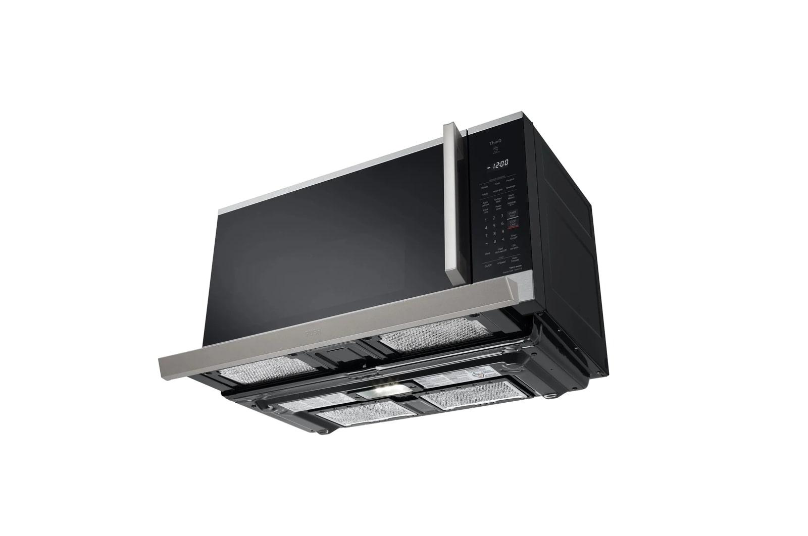 Lg MVEL2125X 2.1 Cu. Ft. Smart Over-The-Range Microwave Oven With Extendavent® 2.0 & Easyclean®