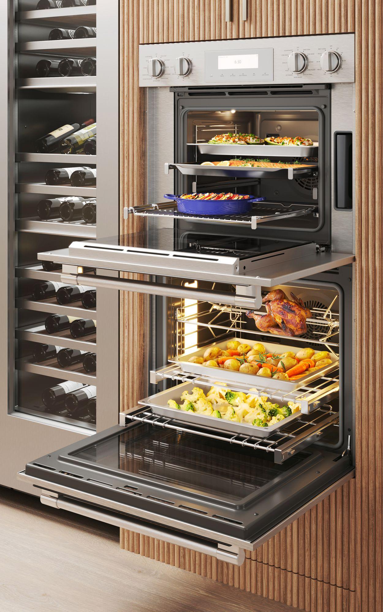 Thermador PODS302B Double Steam Wall Oven 30''