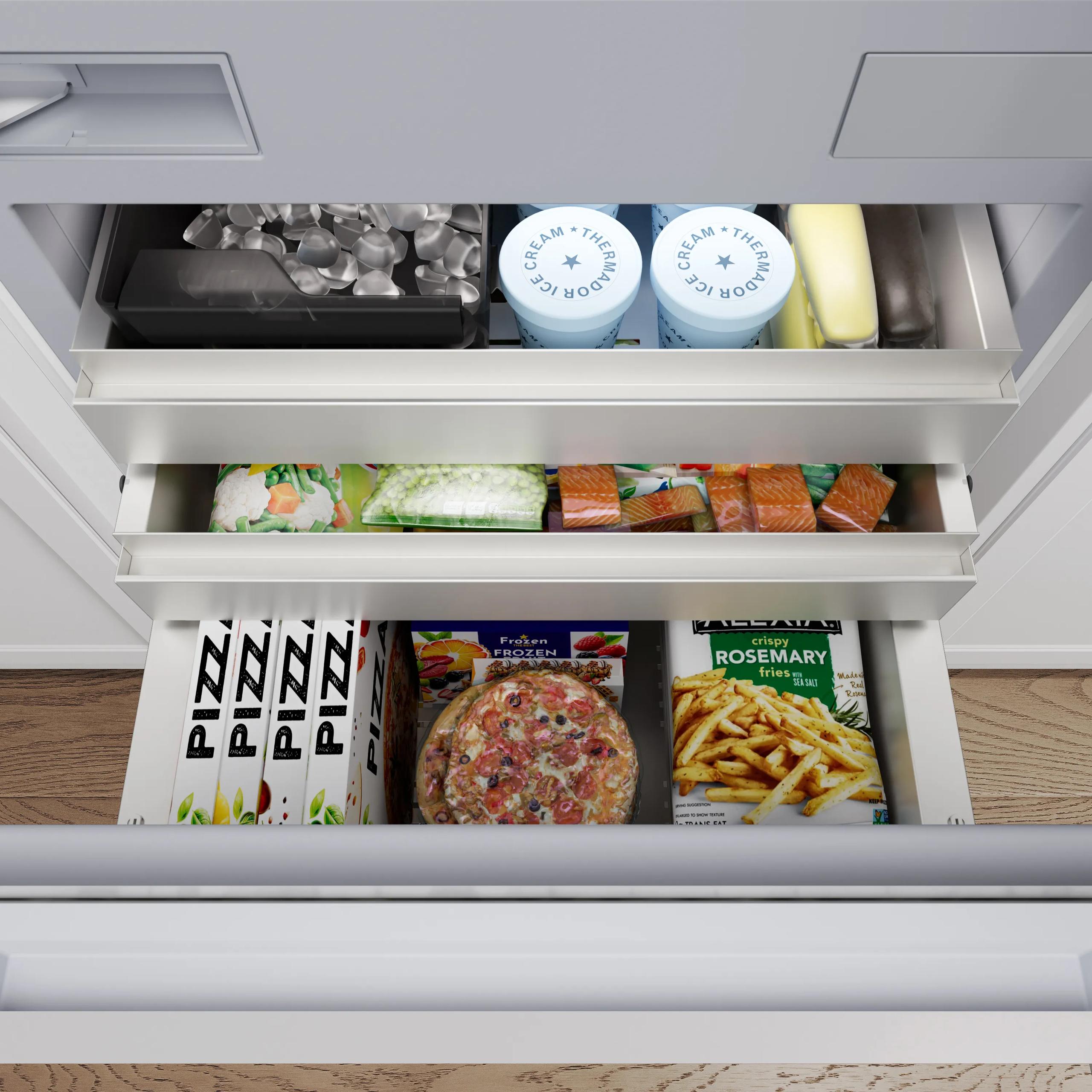 Thermador T30IB100SP Freedom® Built-In Bottom Freezer 30'' Panel Ready