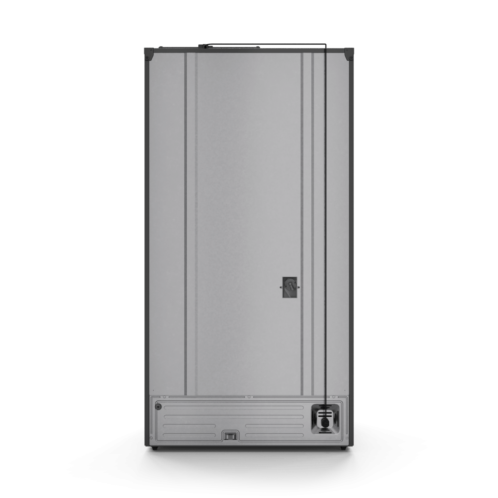 Thor Kitchen RF3621CTD00BRZ 36 Inch 20.3 Cu Ft French Door Counter Depth Refrigerator With Ice Maker In Black/Bronze Gordon Ramsay Series - Rf3621Ctd00-Brz