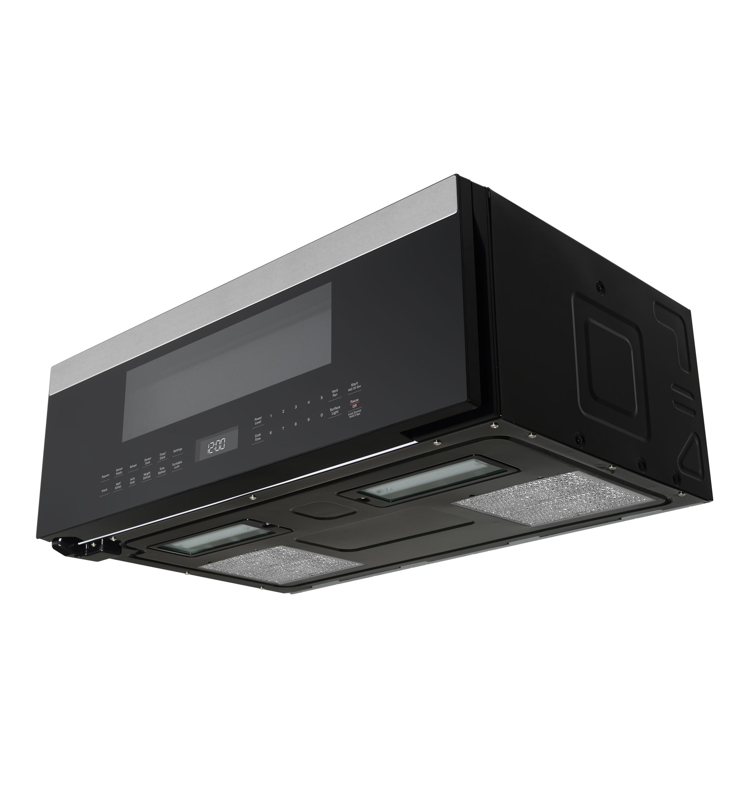 Haier UVM9125STSS 1.2 Cu. Ft. Over-The-Range Low Profile Sensor Microwave Oven